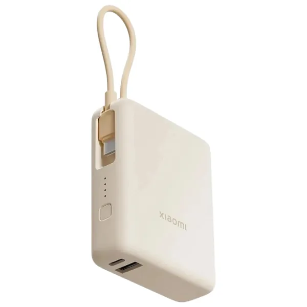 Power Bank Xiaomi Integrated Cable 10000 мАч/ Tan photo 2