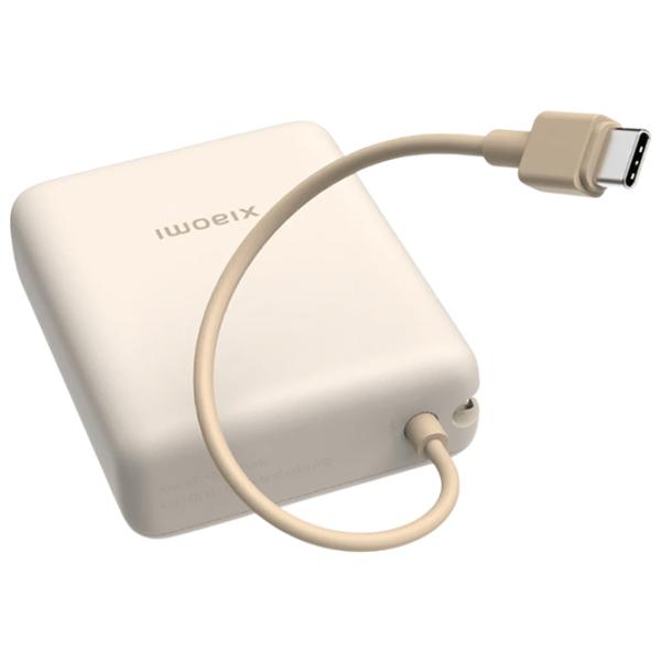 Power Bank Xiaomi Integrated Cable 10000 мАч/ Tan photo 4
