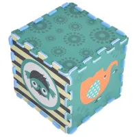 Covoraș puzzle Moni Elephant & Owl EVA / 1+ photo 3