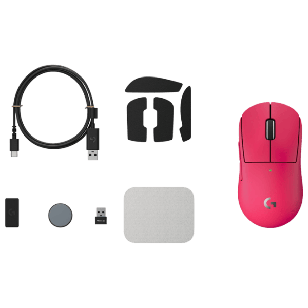 Мышь Logitech PRO X Superlight 2C USB / Розовый photo 4
