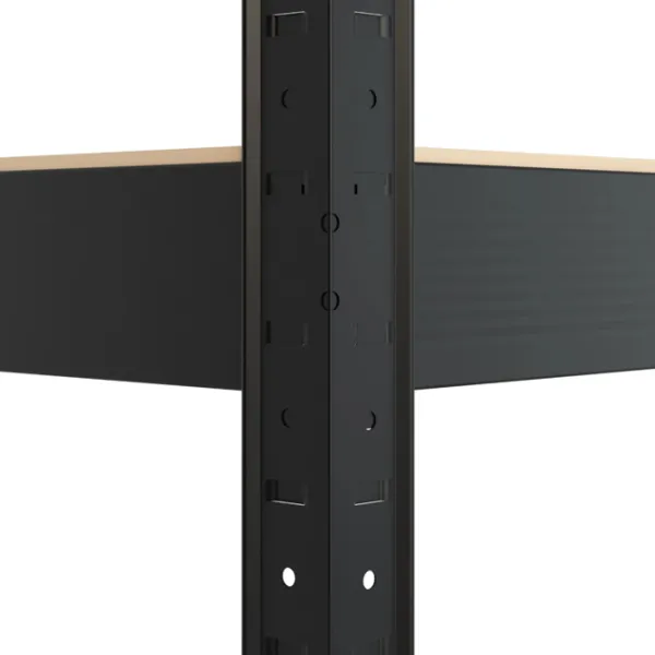 Etajeră Xenos PowerLine Black / MDF photo 4