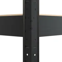Etajeră Xenos PowerLine Black / MDF photo 4