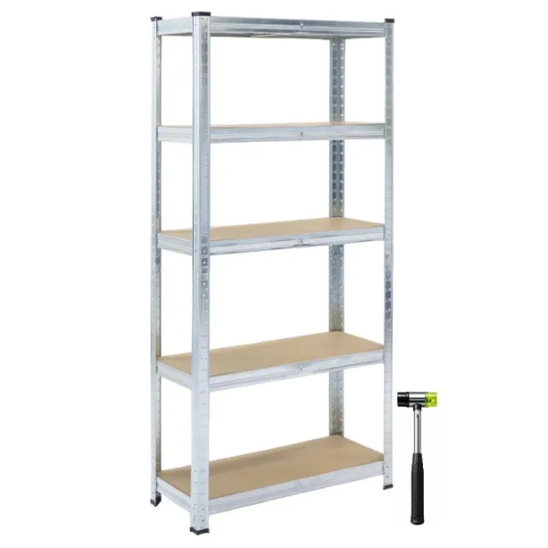 Etajeră Xenos SmartLine Silver / MDF photo 1