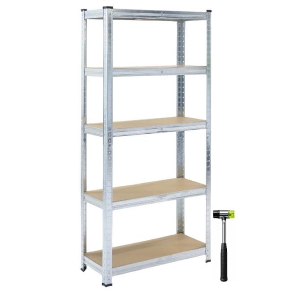 Etajeră Xenos SmartLine Silver / MDF photo 1