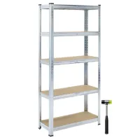 Etajeră Xenos SmartLine Silver / MDF