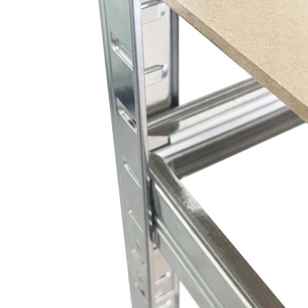 Etajeră Xenos SmartLine Silver / MDF photo 4