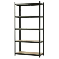 Etajeră Xenos SmartLine Black / MDF photo 3