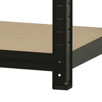 Etajeră Xenos SmartLine Black / MDF photo 4