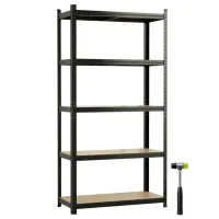 Etajeră Xenos SmartLine Black / MDF
