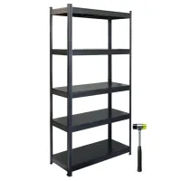 Etajeră Xenos SmartLine Black / Metal