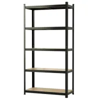 Etajeră Xenos SmartLine Black / MDF photo 3