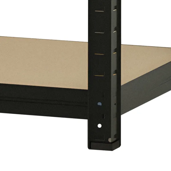 Etajeră Xenos StrongLine Black / MDF photo 4