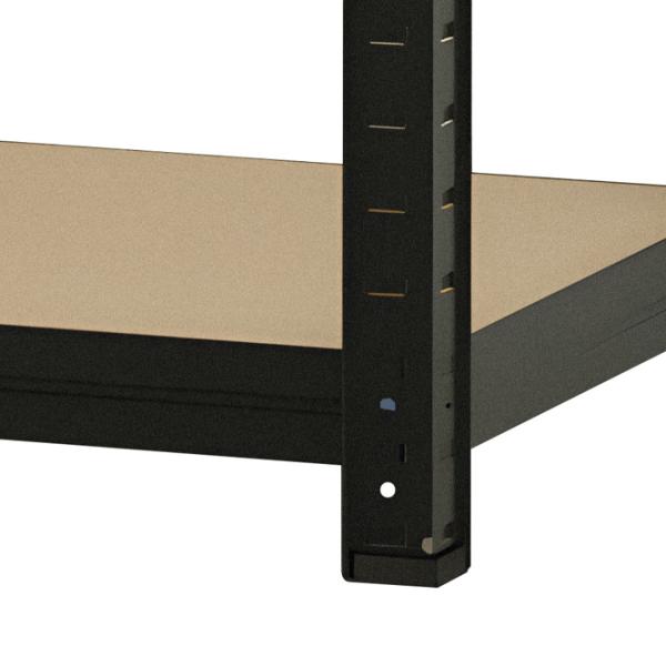 Etajeră Xenos StrongLine Black / MDF photo 4