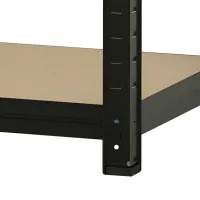 Etajeră Xenos StrongLine Black / MDF photo 4