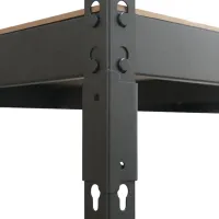 Etajeră Xenos StrongLine Black / MDF photo 4