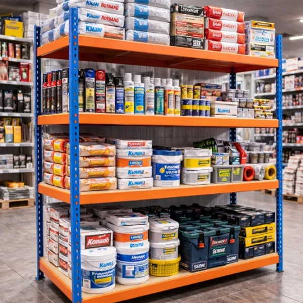 Etajeră Xenos StrongLine Blue Orange / MDF photo 8