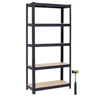 Etajeră Xenos StrongLine Black / MDF