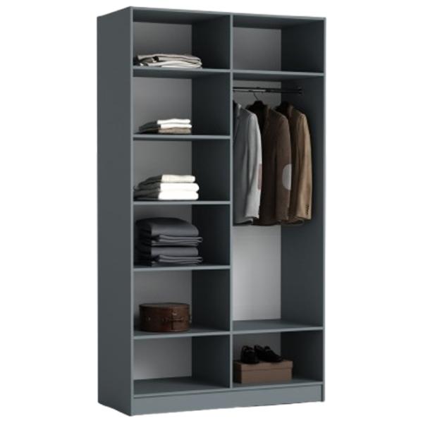 Шкаф Nex Home Urban 120 x 52см x 220 / ЛДСП / Antracit photo 2