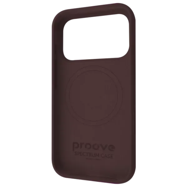 Husă pentru smartphone Apple iPhone 17 Pro Max Proove / MagSafe Back / TPU / Choco Mousse photo 2