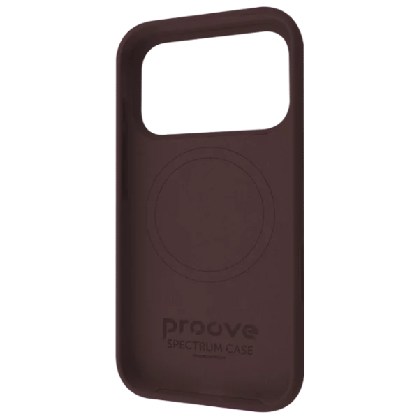 Husă pentru smartphone Apple iPhone 17 Pro Max Proove / MagSafe Back / TPU / Choco Mousse photo 2