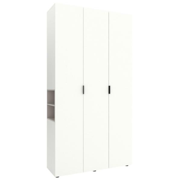 Шкаф Nex Home A015L 120 x 42см x 230 / ЛДСП / Белый photo 1