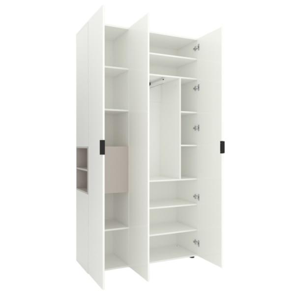 Шкаф Nex Home A015L 120 x 42см x 230 / ЛДСП / Белый photo 2