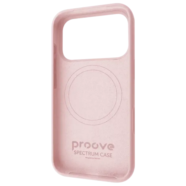 Husă pentru smartphone Apple iPhone 17 Pro Max Proove / MagSafe Back / TPU / Powder pink photo 2