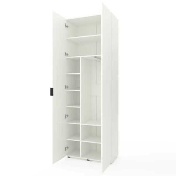 Dulap Nex Home A007 80 x 42 x 230 / PAL / White photo 2
