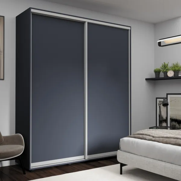 Dulap Nex Home NX-00001829 200 x 60 x 220 / PAL / Antracit photo 1
