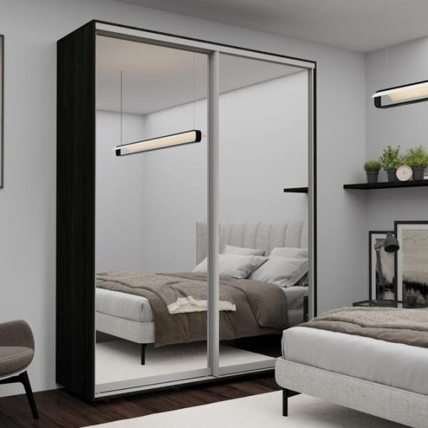 Dulap Nex Home NX-00001830 200 x 60 x 220 / PAL / Antracit photo 1