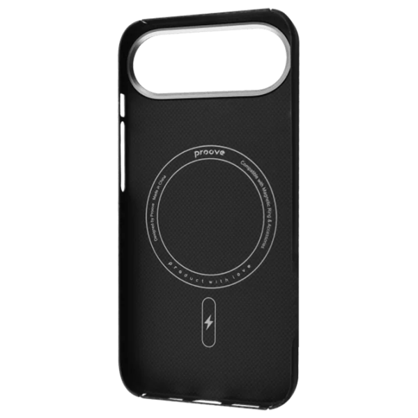 Husă pentru smartphone Apple iPhone Air Proove / MagSafe Back / TPU / Carbon Glowrise photo 2