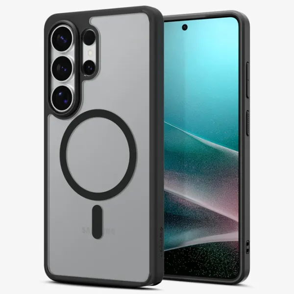 Чехол для смартфона Samsung Galaxy S26 Ultra Spigen / MagSafe Back / ТПУ / Чёрный матовый photo 2