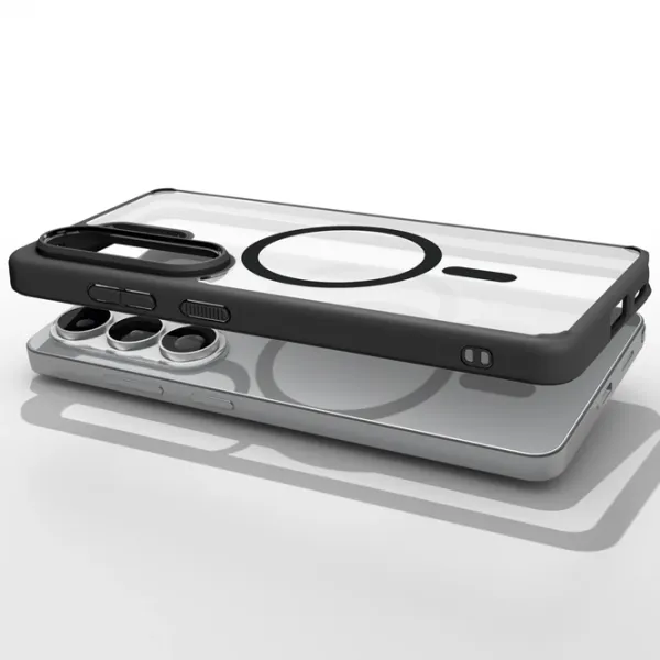 Чехол для смартфона Samsung Galaxy S26 Ultra Spigen / MagSafe Back / ТПУ / Чёрный матовый photo 5