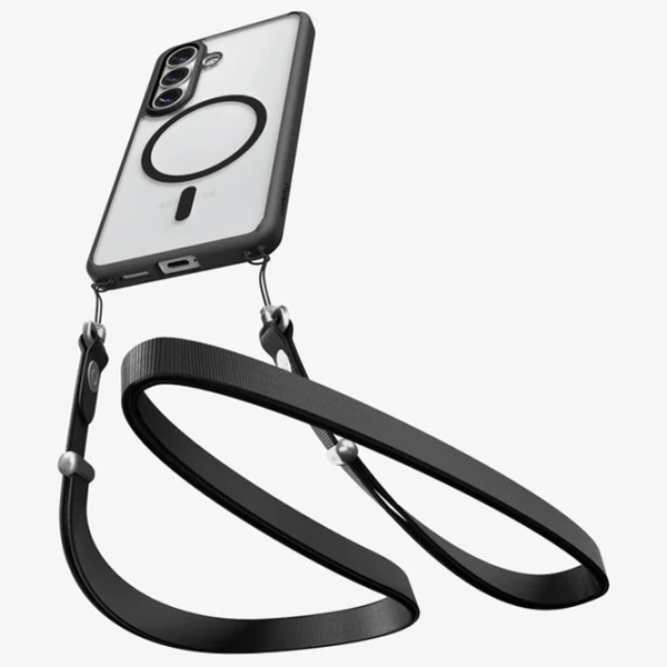 Чехол для смартфона Samsung Galaxy S26+ Spigen / MagSafe Back / ТПУ / Ornament Чёрный матовый photo 3