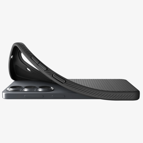 Чехол для смартфона Samsung Galaxy S26+ Spigen / MagSafe Back / ТПУ / Ornament Чёрный матовый photo 9