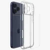 Husă pentru smartphone Apple iPhone 17 Pro Max Spigen / Back / TPU / Transparent Transparent photo 5