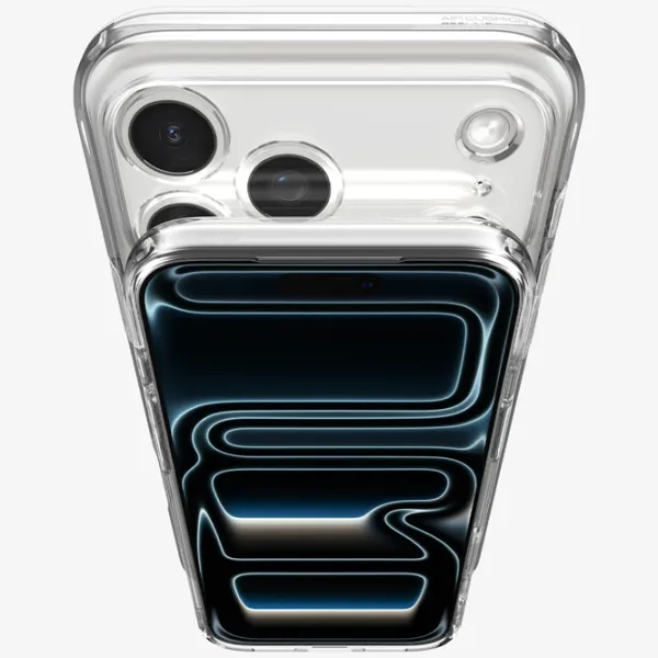 Husă pentru smartphone Apple iPhone 17 Pro Max Spigen / Back / TPU / Transparent Transparent photo 6