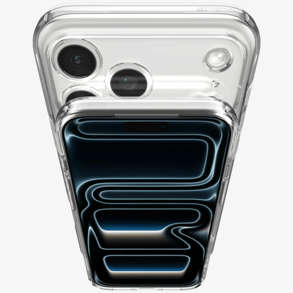Husă pentru smartphone Apple iPhone 17 Pro Max Spigen / Back / TPU / Transparent Transparent photo 6