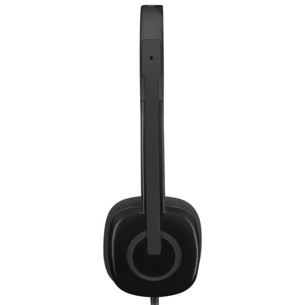 Наушники Logitech H151 Черный Черный Проводная/ Персональный photo 2