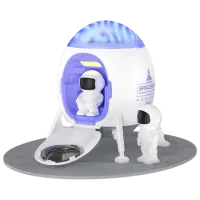 Ночник XO Astronaut Star and Galaxy Projector & Speaker Белый