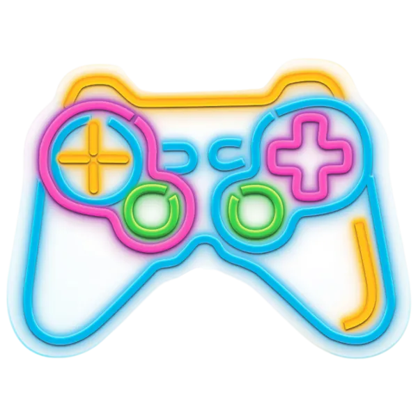 Lampă LED Neolia Neon PLEXI Game PAD Multicolor photo 1