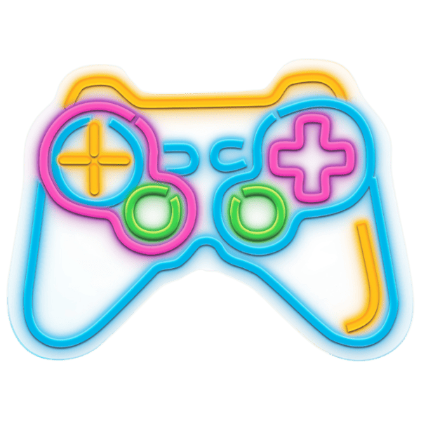 Lampă LED Neolia Neon PLEXI Game PAD Multicolor photo 1