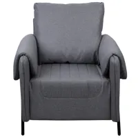 Fotoliu DecoPrim Lugo Black Gray photo 2