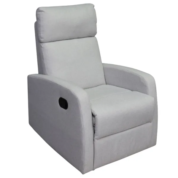 Fotoliu DecoPrim Santos Black Light Grey photo 1