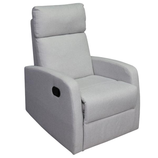 Fotoliu DecoPrim Santos Black Light Grey photo 1