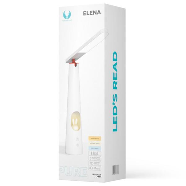 Lampă de masă Forever Light FLB-150 ELENA White photo 6