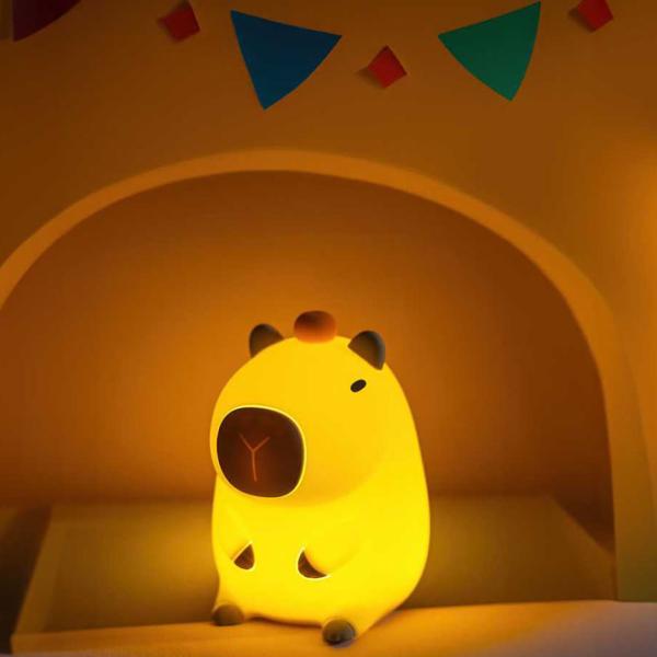 Lampă de noapte Forever Light FNL-12 FRIENDLY CAPYBARA Beige photo 6