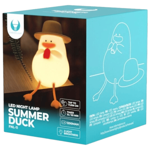 Lampă de noapte Forever Light FNL-11 SUMMER DUCK White photo 5
