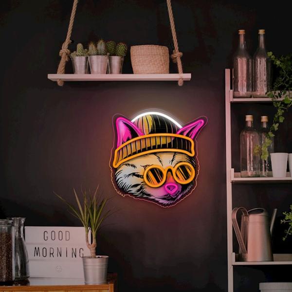Lampă LED Forever Light FLA04 CAT DREAMER Multicolor photo 3