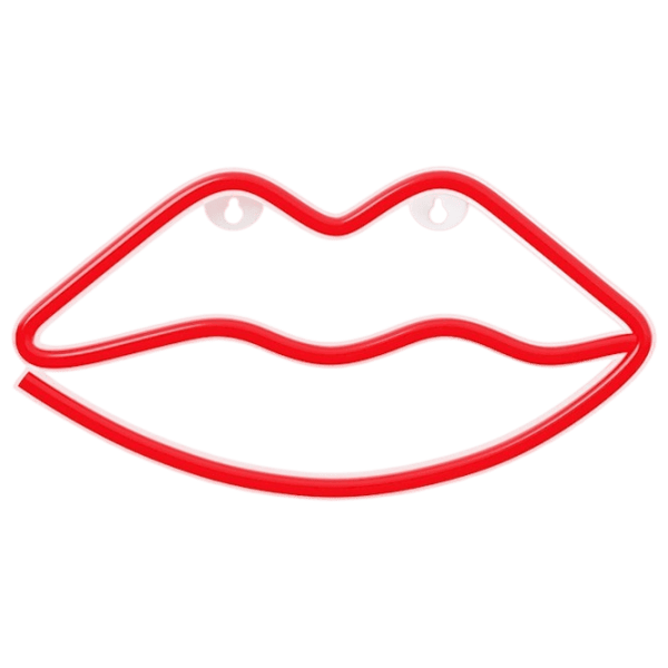 Светодиодная лампа Forever Light FLNE08 LIPS Красный photo 1